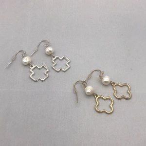 Metal earrings